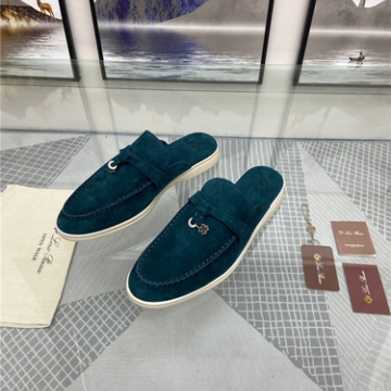 Loro Piana Leather Slippers Top Version
