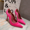 Amina Muaddi shoes size34-41 10CM 321646A Women's Shoes, Amina Muaddi Shoes image