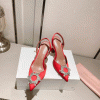 Amina Muaddi shoes size34-42 6.5CM/8.5CM/10CM 321630C
