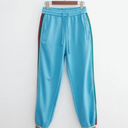 GU1137 Blue Color Block Training Sweatpants